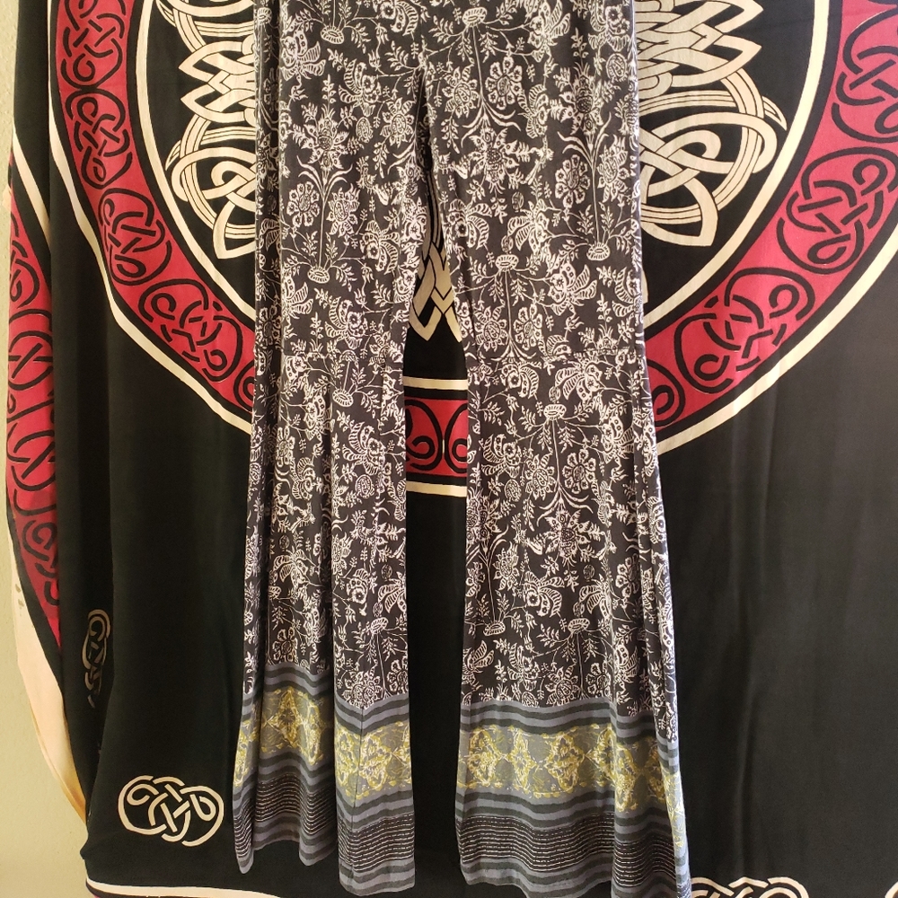 Free People Wide Leg Flare Stretch Pants